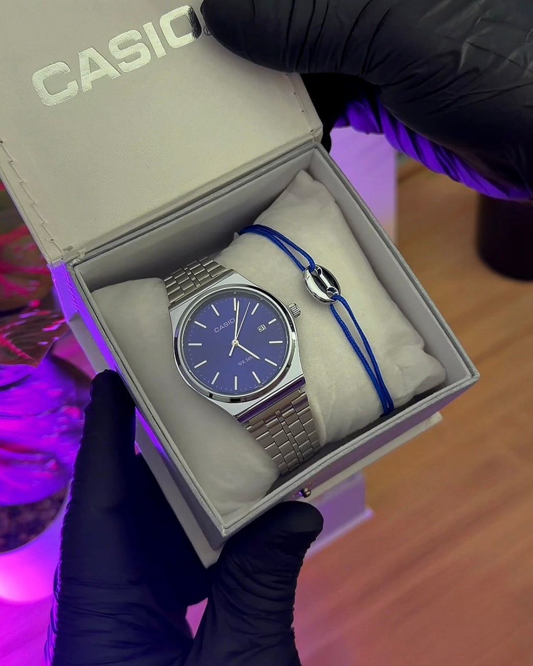 Montre casio avec bracelet résistant à l’eau C2
