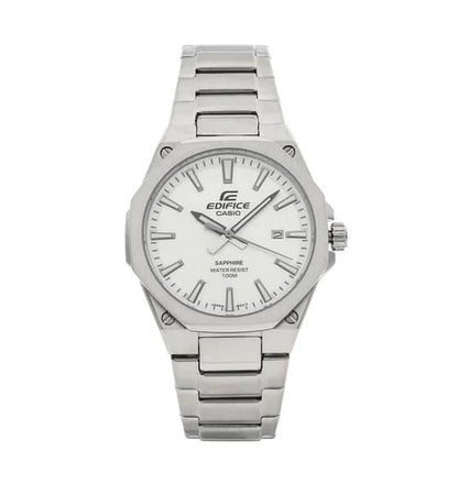 MONTRE EDIFICE CASIO SAPPHIRE CADRAN BLANC 7267