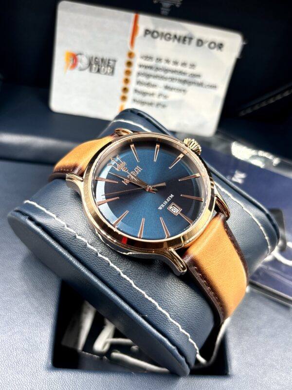 MONTRE MASERATI EN CUIR BRACELET MARRON