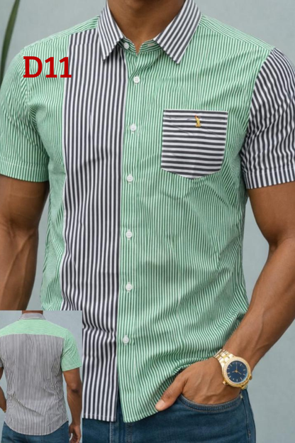 Chemise manches courtes casual
