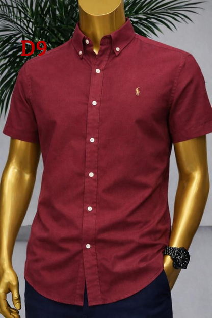 Chemise manches courtes casual