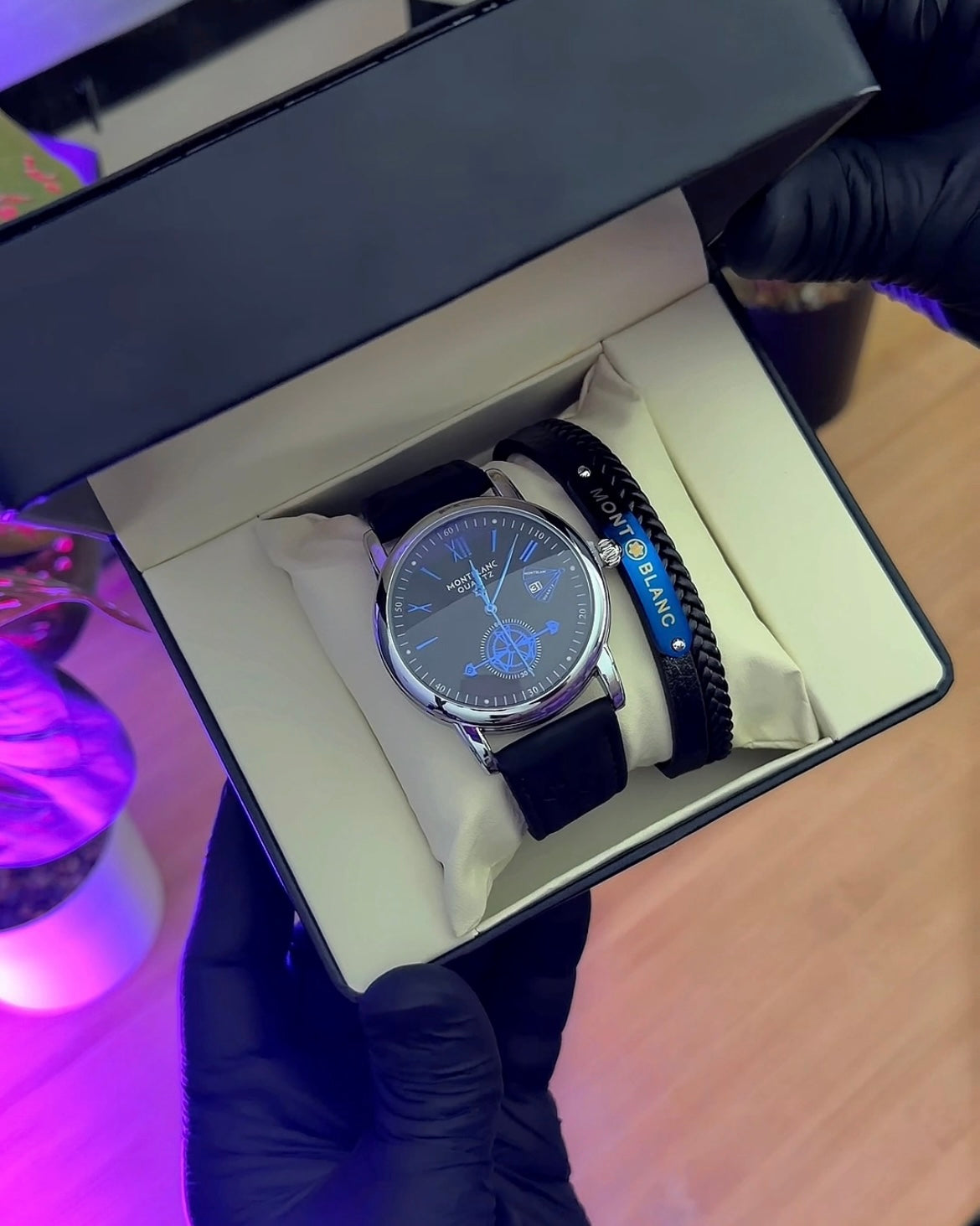 Montre Hommeavec bracelet– Le Cadeau Qui Fait Toujours Plaisir