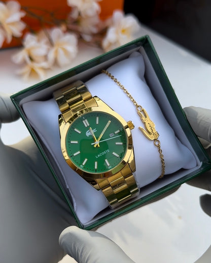 Montre Lacoste Mixte avec Bracelet Assorti L1