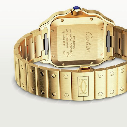 Cartier Santos Dorée – Édition Premium Haute Qualité Moteur Miyota 4A