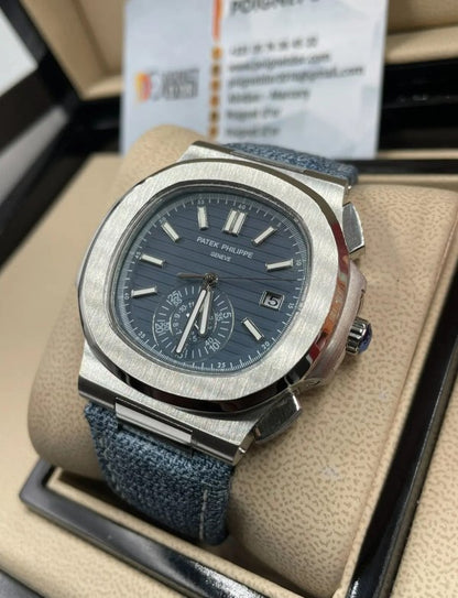 Patek Philippe Nautilus – Bleu Acier