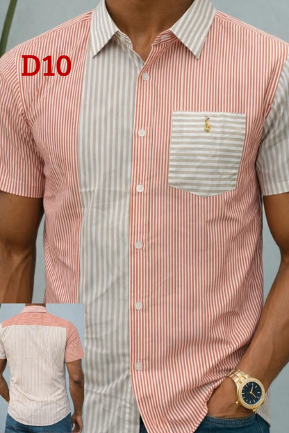 Chemise manches courtes casual