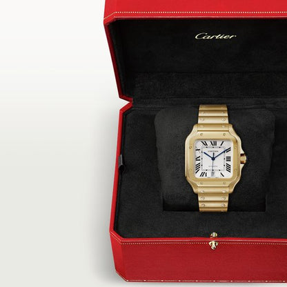 Cartier Santos Dorée – Édition Premium Haute Qualité Moteur Miyota 4A
