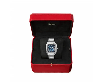 Cartier Santos Bleu – Édition Premium Haute Qualité Moteur Miyota 4A