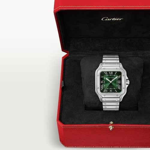 Cartier Santos Verte – Édition Premium Haute Qualité Moteur Miyota 4A