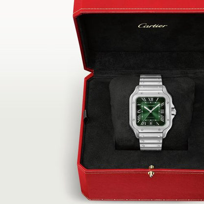 Cartier Santos Verte – Édition Premium Haute Qualité Moteur Miyota 4A