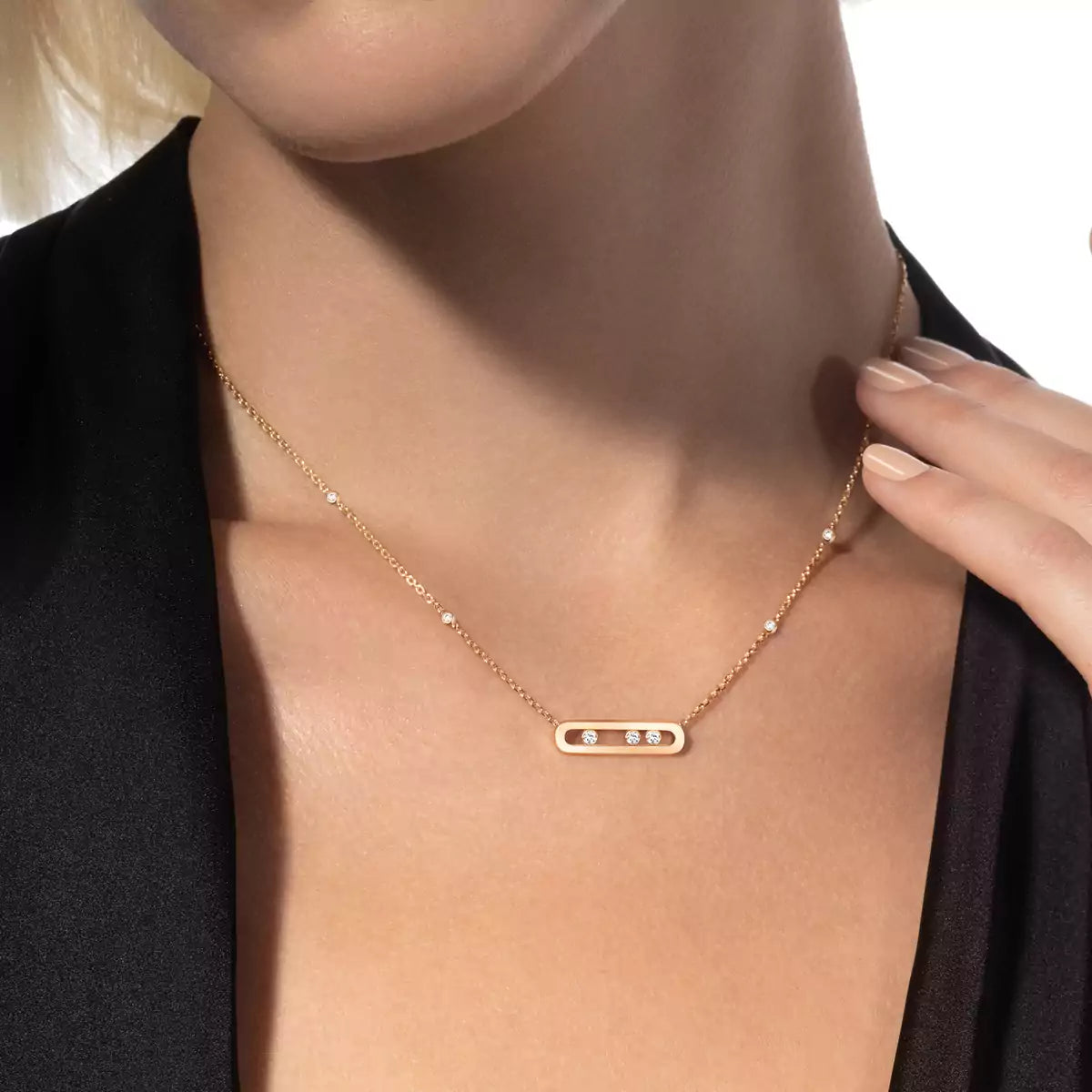 Chaine femme de utraelegant or-plaqué