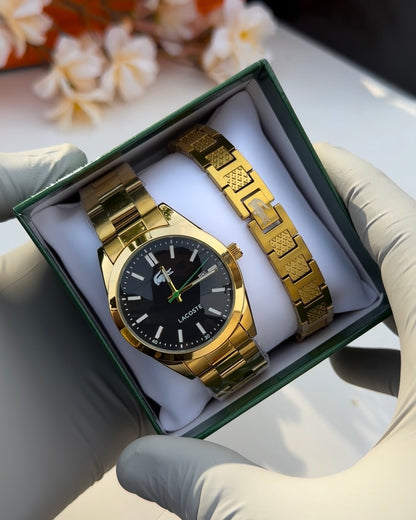 Montre Lacoste Mixte avec Bracelet Assorti L1