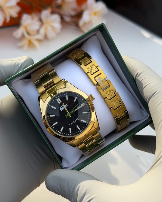 Montre Lacoste Mixte avec Bracelet Assorti L1