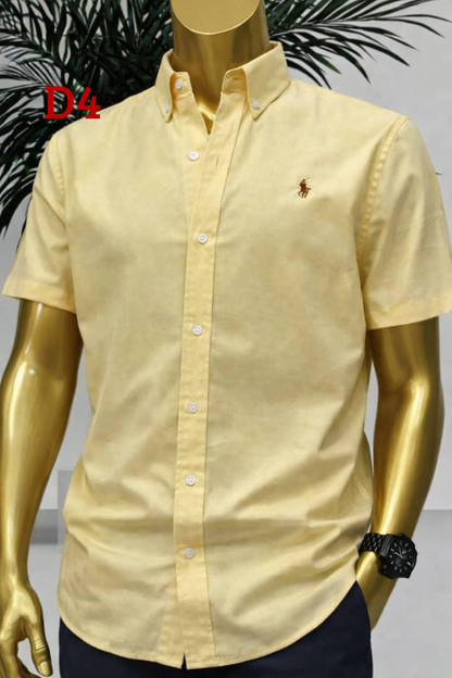 Chemise manches courtes casual