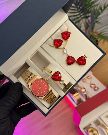 Coffret Montre & Bijoux Femme b1