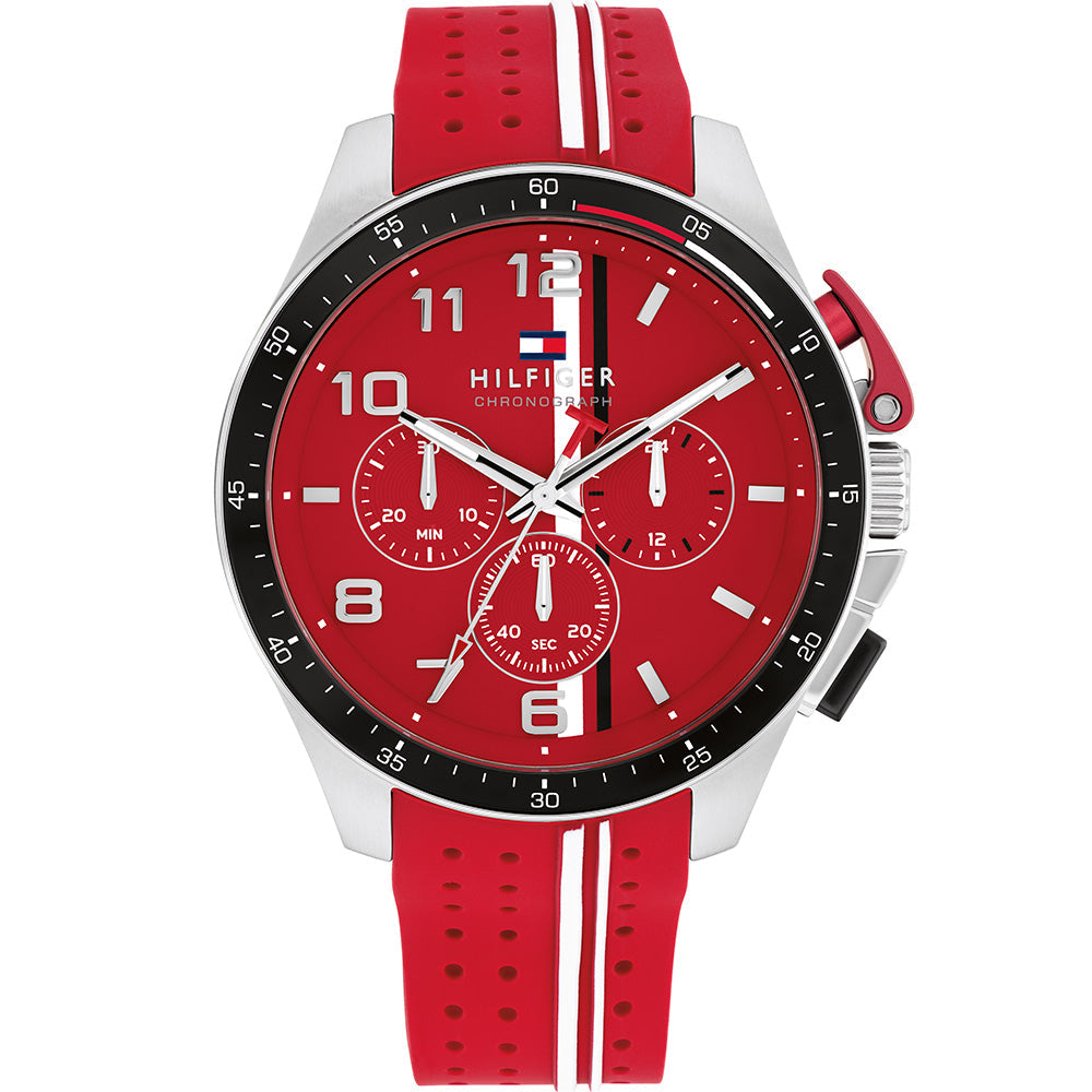 MONTRE TOMMY HILFIGER HOMME BANK CHRONOGRAPHE T2