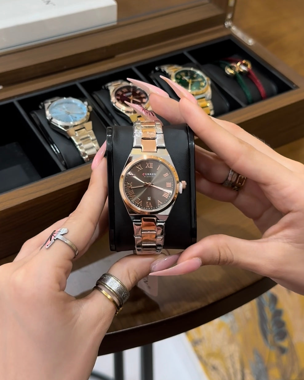 MONTRE CURREN 9095 FEMME C0