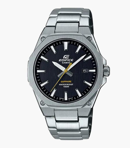 MONTRE EDIFICE CASIO SAPHIRE CADRAN NOIR 87413